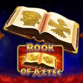 Logo of Book of Aztec from Amatic Industries at Roibets Casino