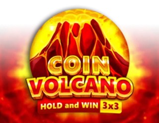 Logo of Coin Volcano from 3 Oaks Gaming at Roibets Casino