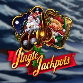 Jingle Jackpots slot logo by Dragon Gaming at Roibets CasinoJingle Jackpots